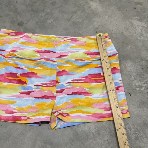 Ibkul Multi Mid Rise Pull On UPF50 Shorty Booty Golf Tennis Shorts Jessie Size L - Picture 3 of 7